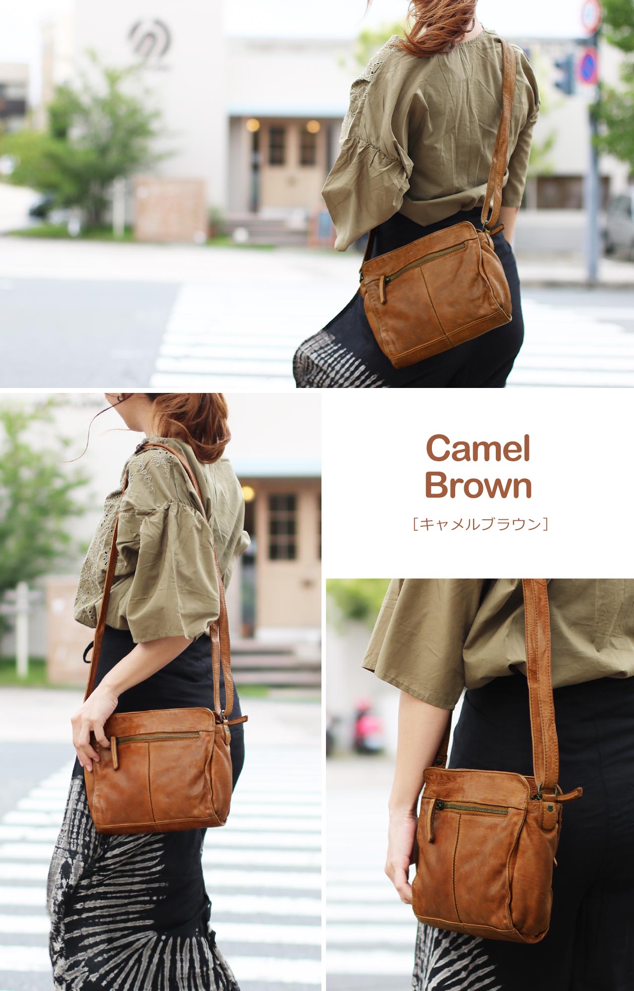 Mia Borsa（ミアボルサ） 本革 ミニショルダーバッグ レディース