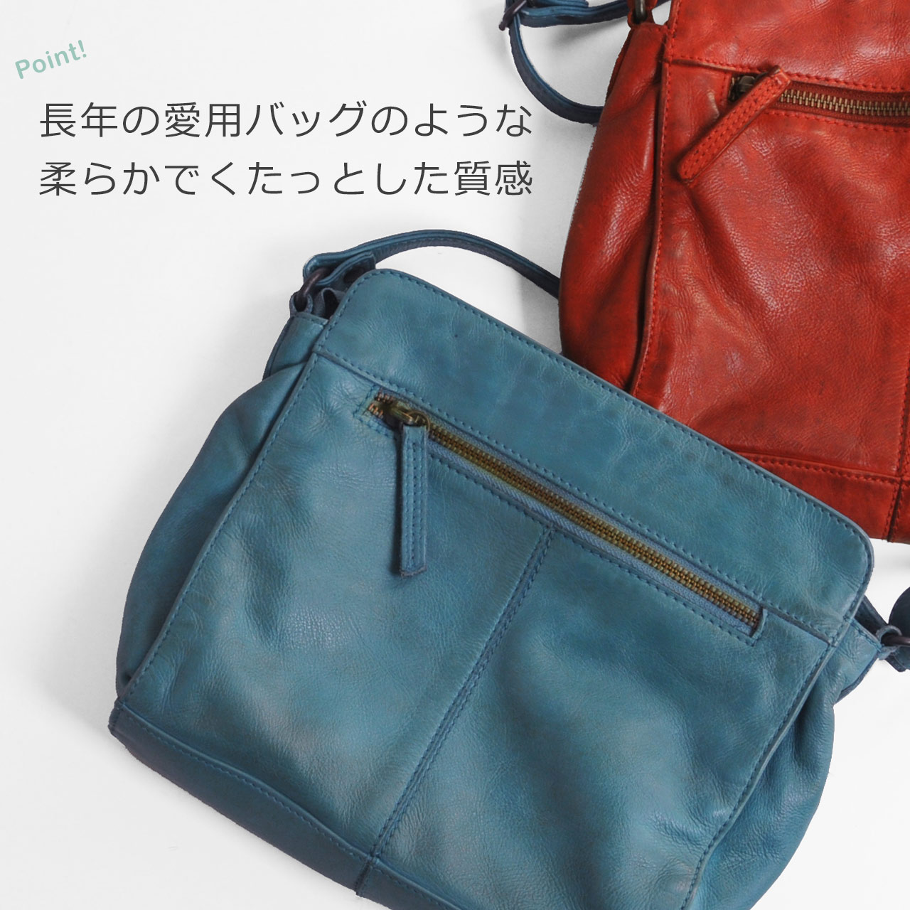 Mia Borsa（ミアボルサ） 本革 ミニショルダーバッグ レディース