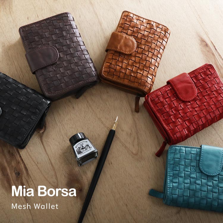 Mia Borsa（ミアボルサ） [5%offクーポン]財布 レディース 二つ折り