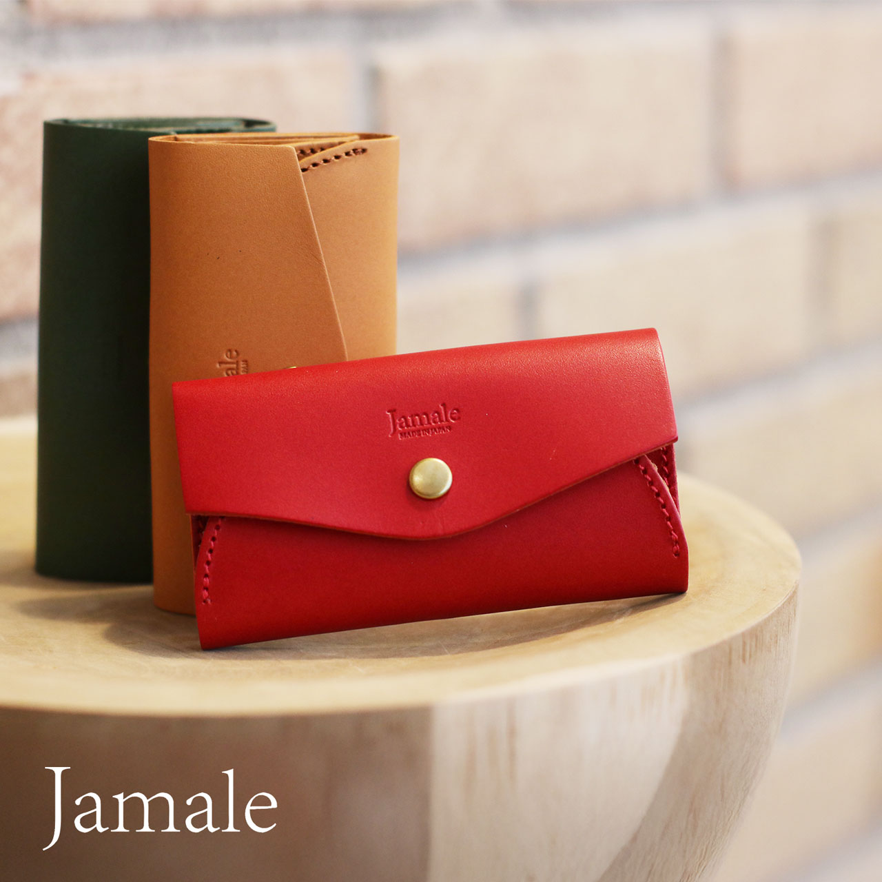 Jamale（ジャマレ） [5%offクーポン]カードケース レディース 本革