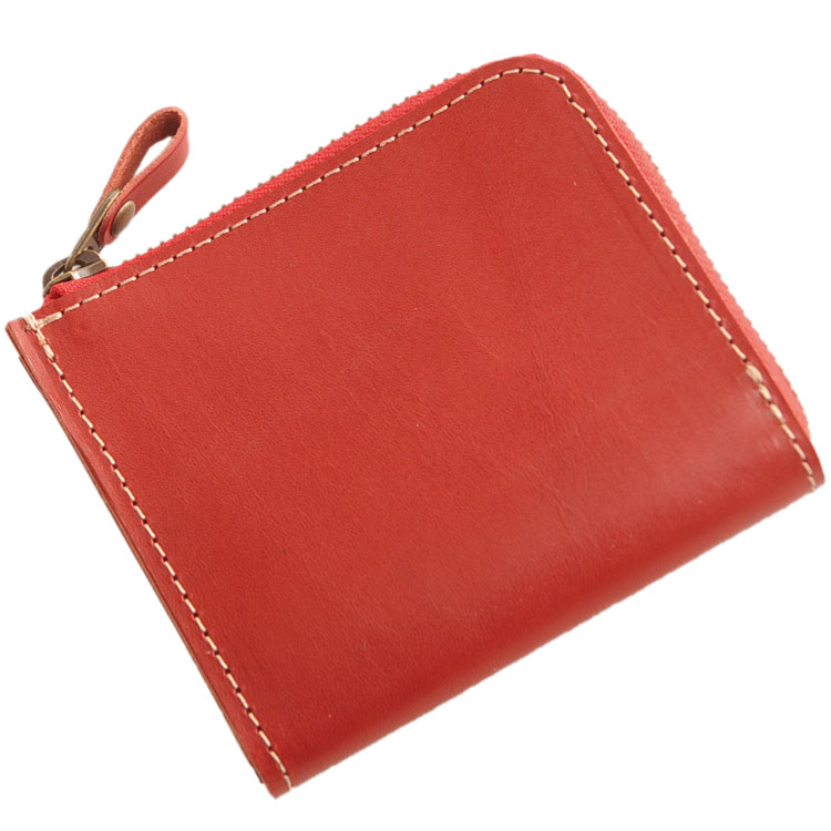 Jamale（ジャマレ） ［名入れ 可能］コンパクト 財布 牛革 日本製 L字