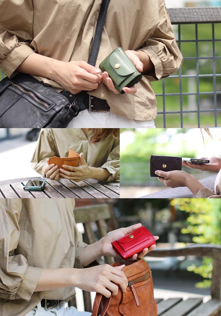 未使用品 Jamale ジャマレ 二つ折り財布 ウォレット Jamale（ジャマレ） ［5%OFFクーポン］本革 折り財布 メンズ 牛革 ミニ