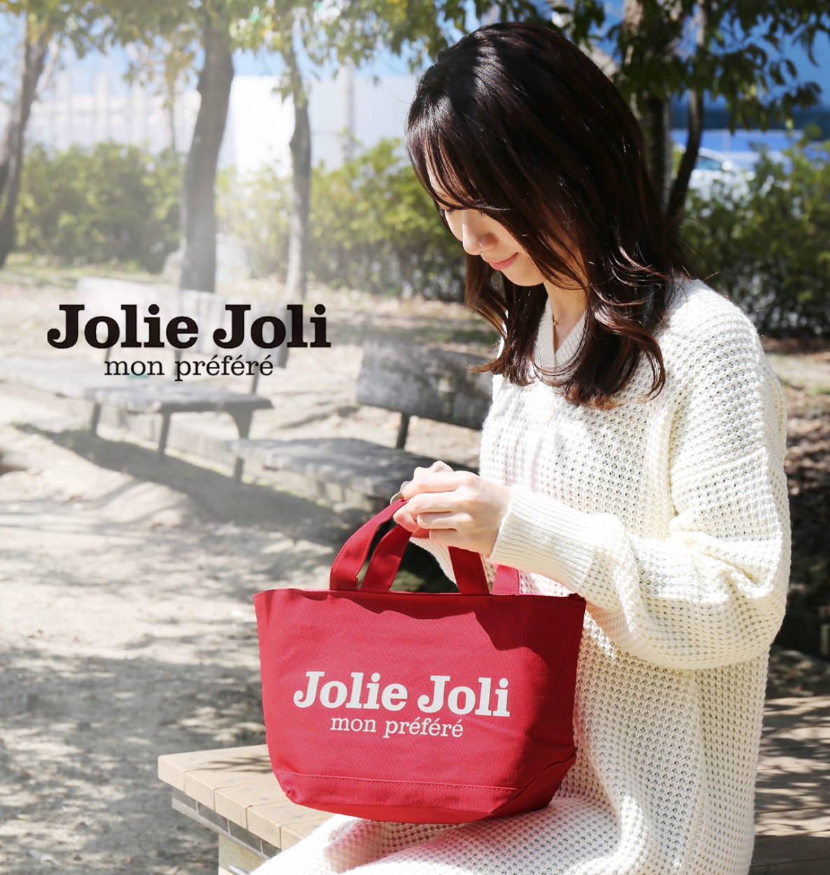 Jolie Joli（ジョリージョリ） ミニトートバッグ キャンバス