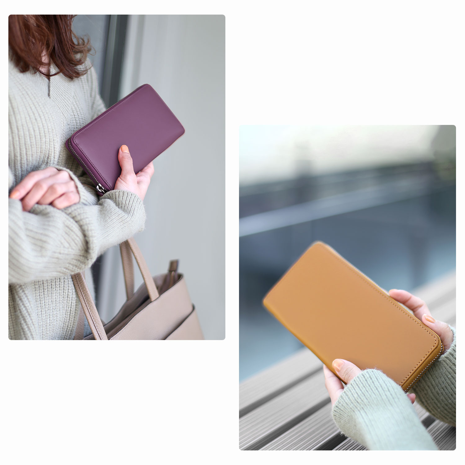 mieno 財布 レディース 長財布 本革 Diva ブランド レザー 牛革