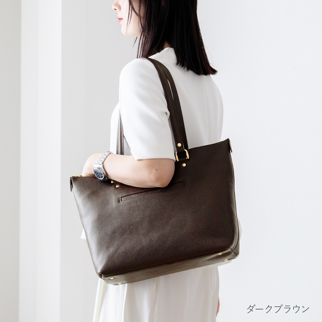 HALEINE 通勤バッグ レディース トートバッグ A4ファイル 日本製