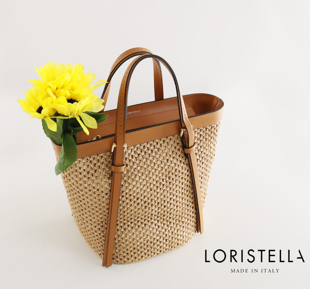 LORISTELLA イタリア トートバッグ カゴバッグ LORISTELLA [5%offクーポン]LORISTELLA トートバッグ レディース