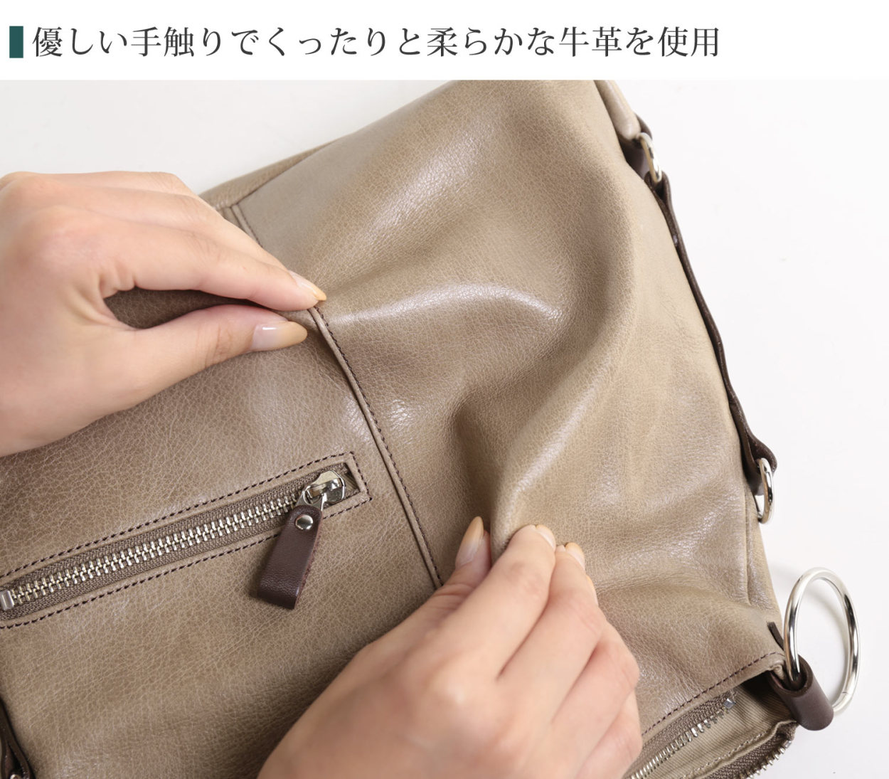 Jamale（ジャマレ） ショルダーバッグ レディース 斜めがけ 大人 革