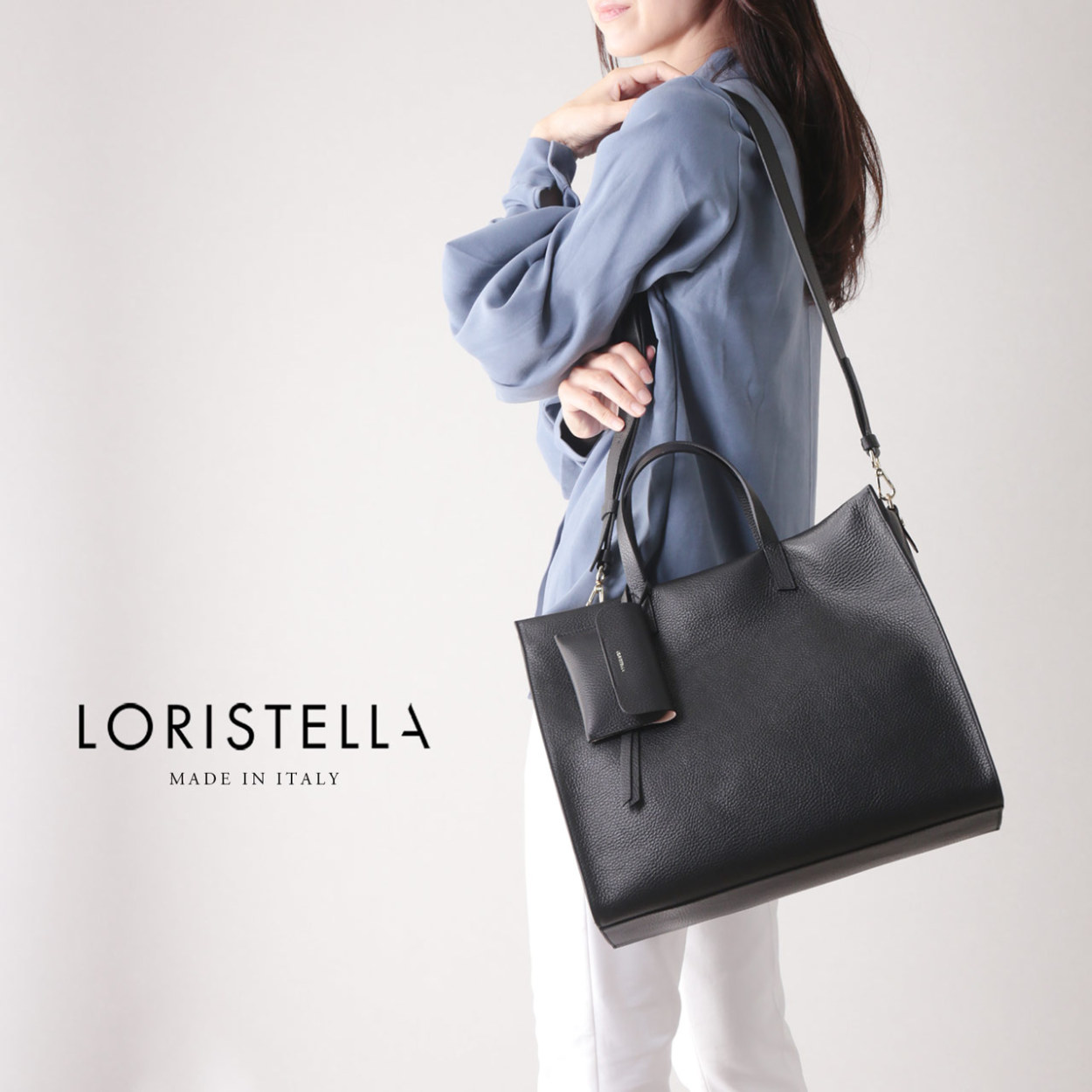 バッグ トートバッグ 大きめ レディース 2way ブランド LORISTELLA