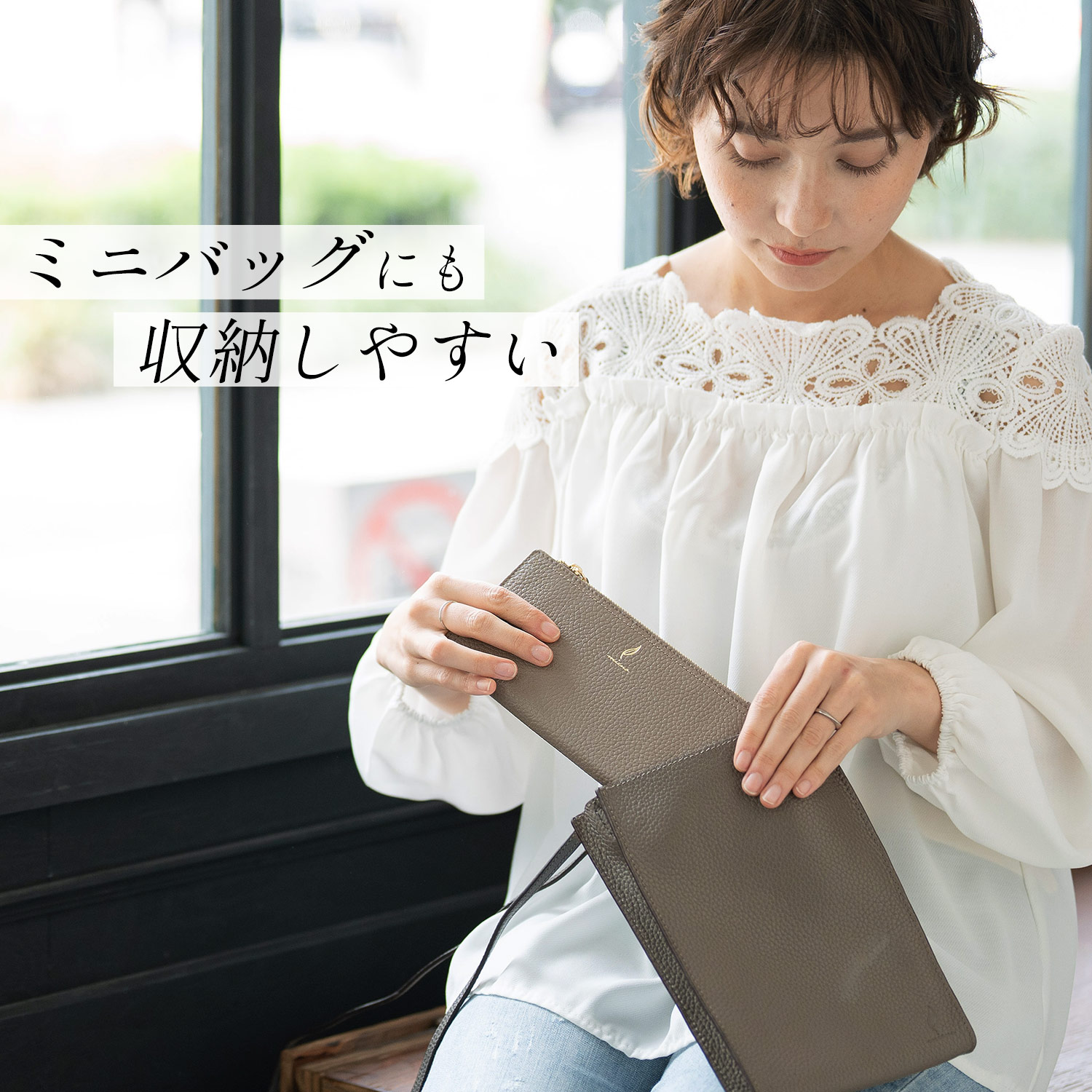 mieno 長財布 レディース 薄い 本革 ブランド spira 薄型 牛革 お札が