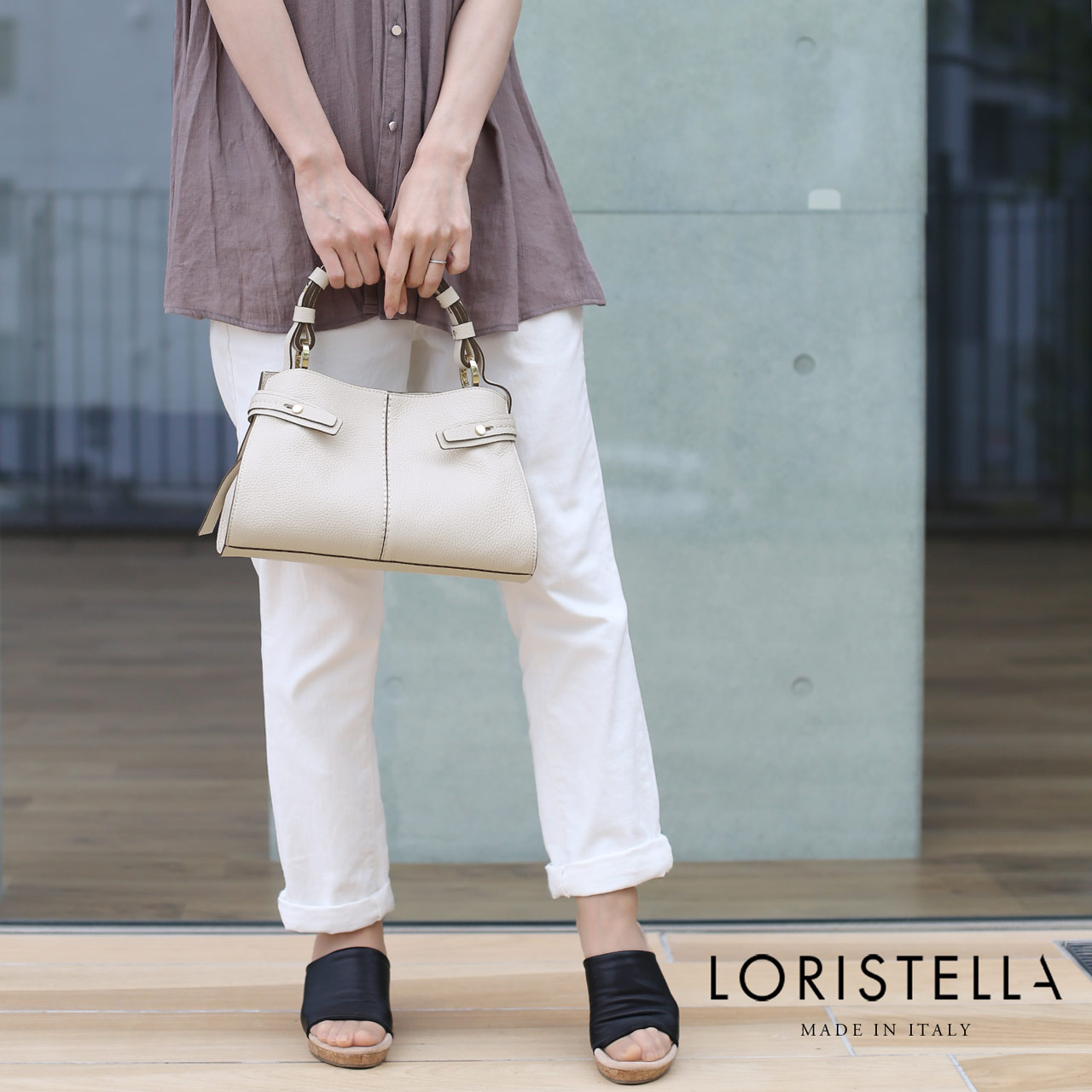 LORISTELLA ブランド バッグ レディース イタリア 2way ショルダー  
