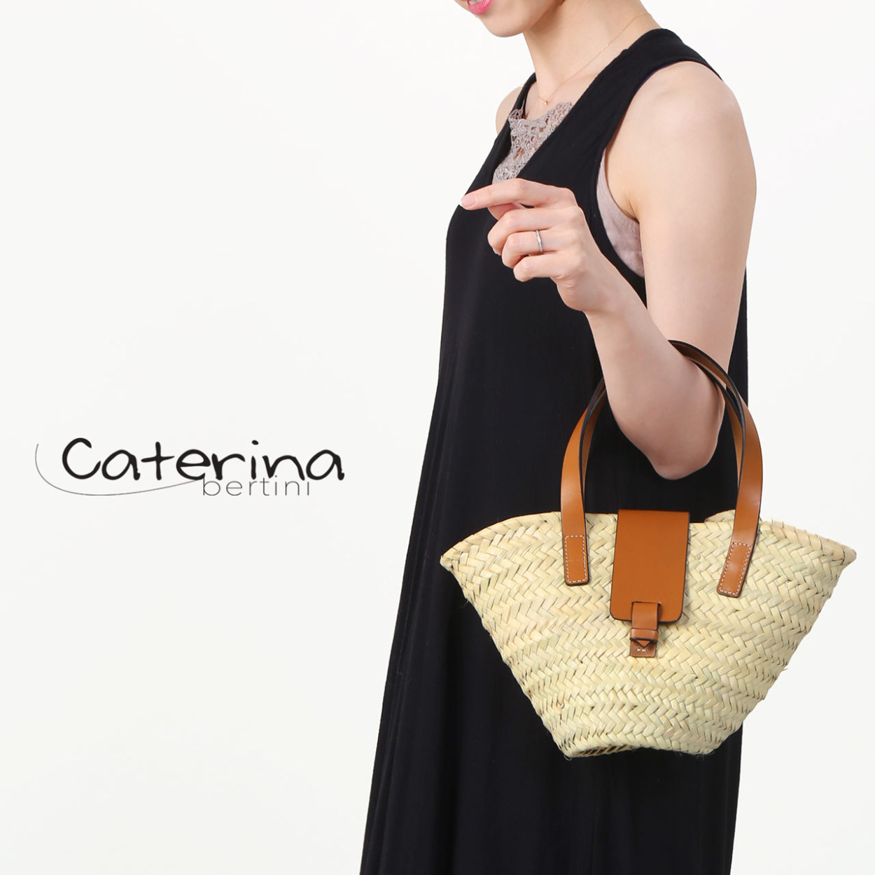 かごバッグ ブランド Caterina Bertini カテリーナ ベルティーニ