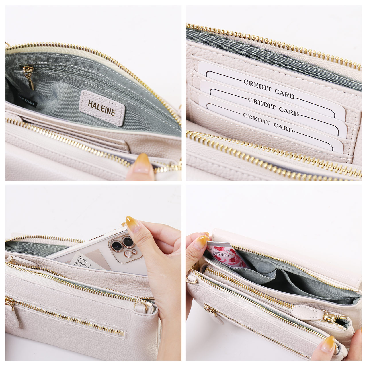 HALEINE（アレンヌ） ミニショルダー 2WAY ポシェット ミニバッグ ミニ