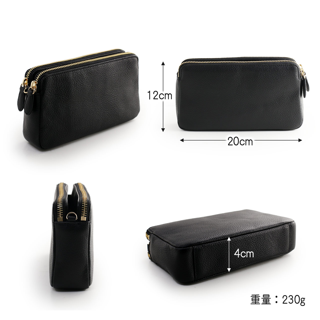 HALEINE（アレンヌ） ミニショルダー 2WAY ポシェット レディース ミニ