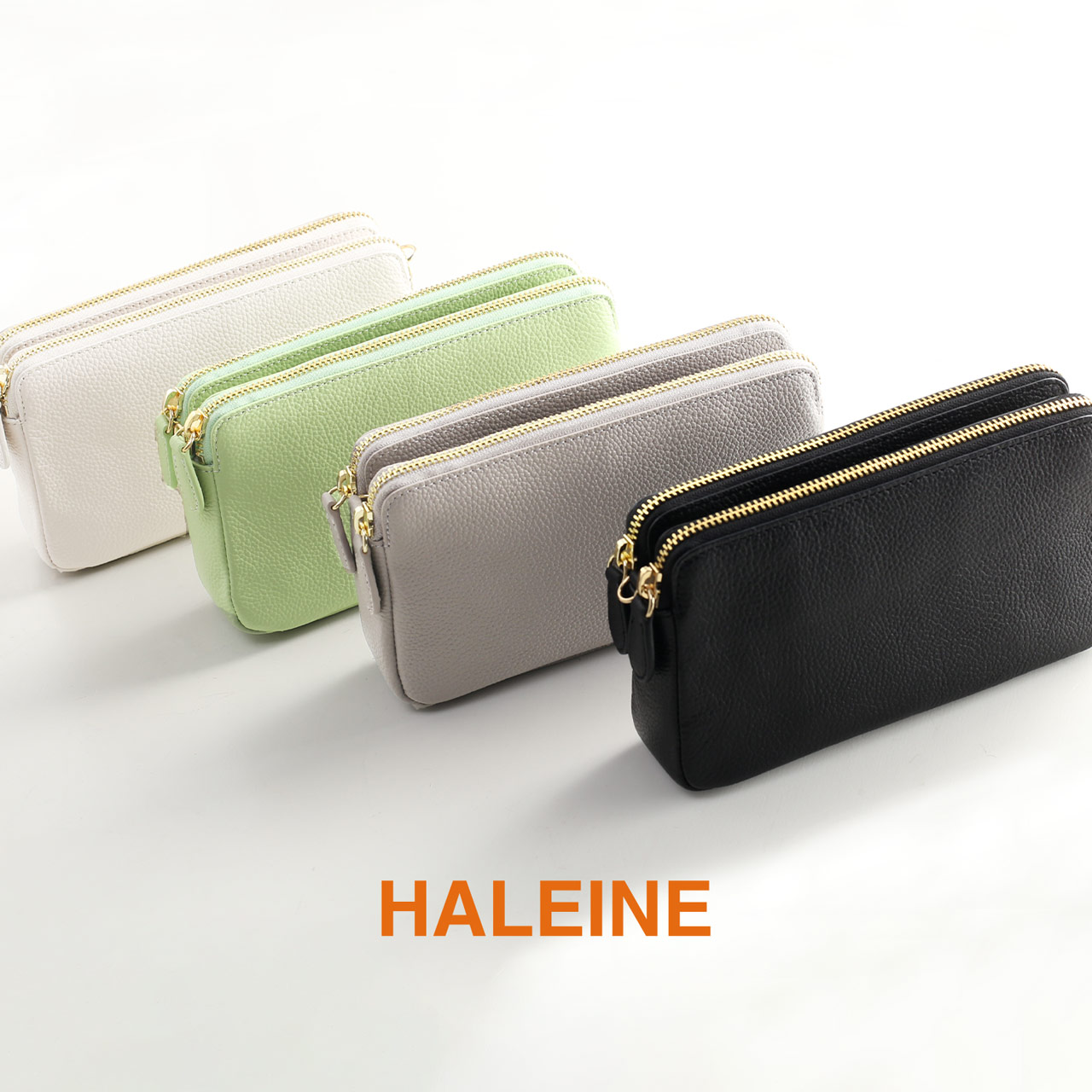 HALEINE ミニショルダー 2WAY ポシェット レディース ミニバッグ HALEINE ミニショルダー 2WAY ポシェット レディース ミニバッグ