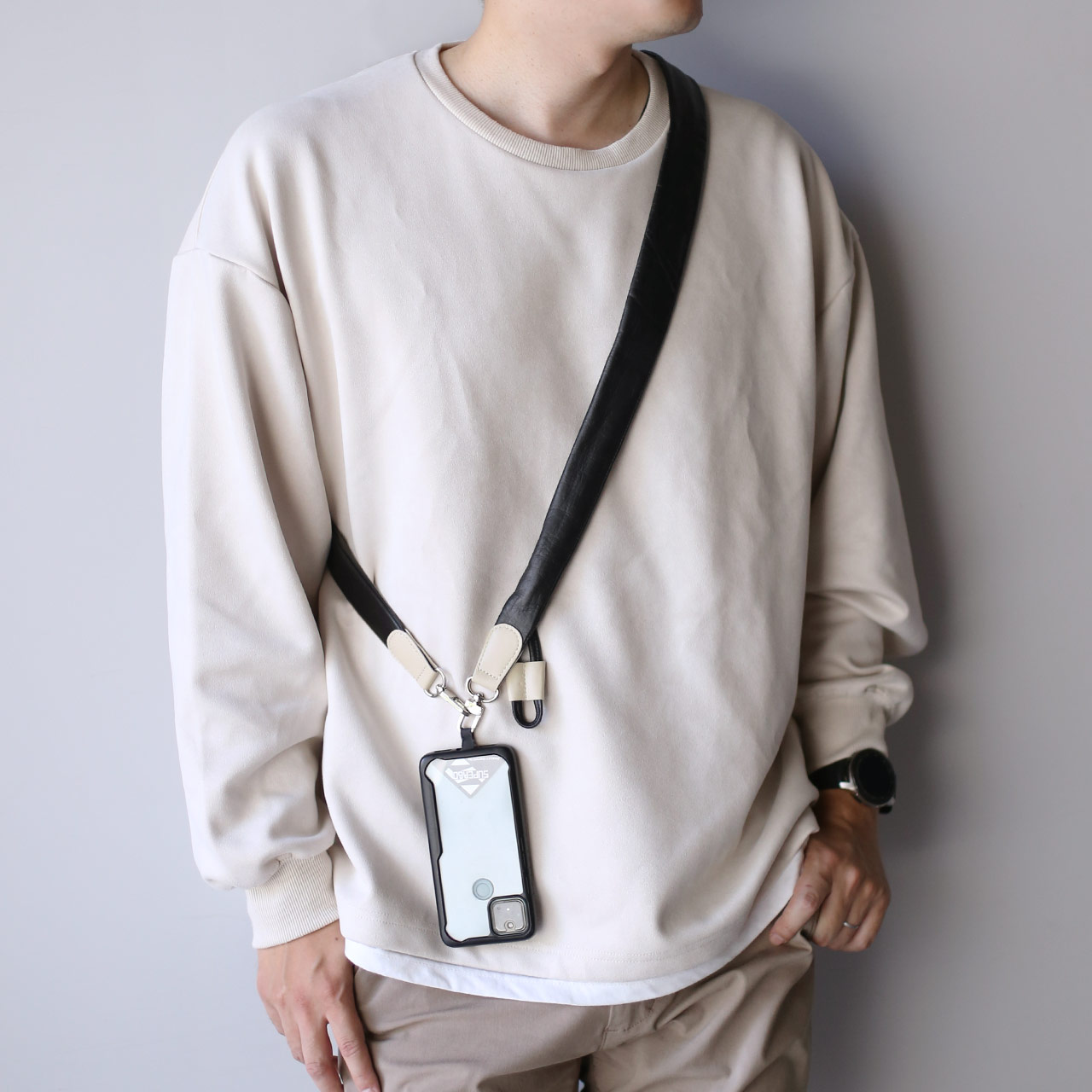 板垣李光人　トートバッグ　スマホショルダーストラップ sankyo shokai スマホ ショルダーストラップ ギャザー