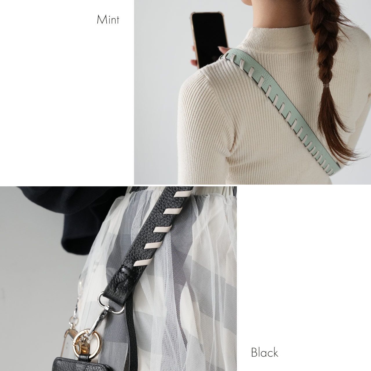 スマホ ショルダーストラップ 太め 幅広 本革