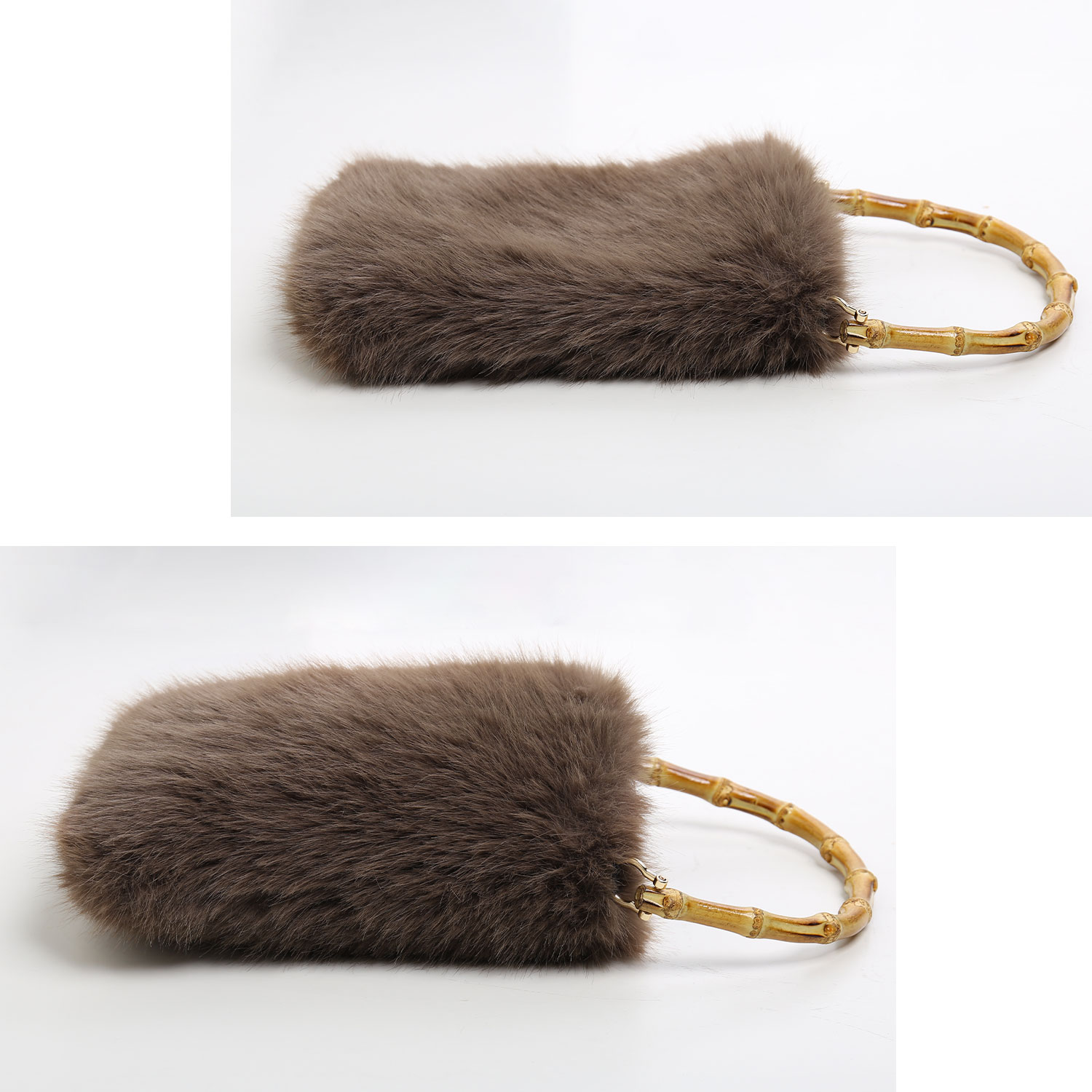 エコファーバンブーバッグ 可愛い ふっくら