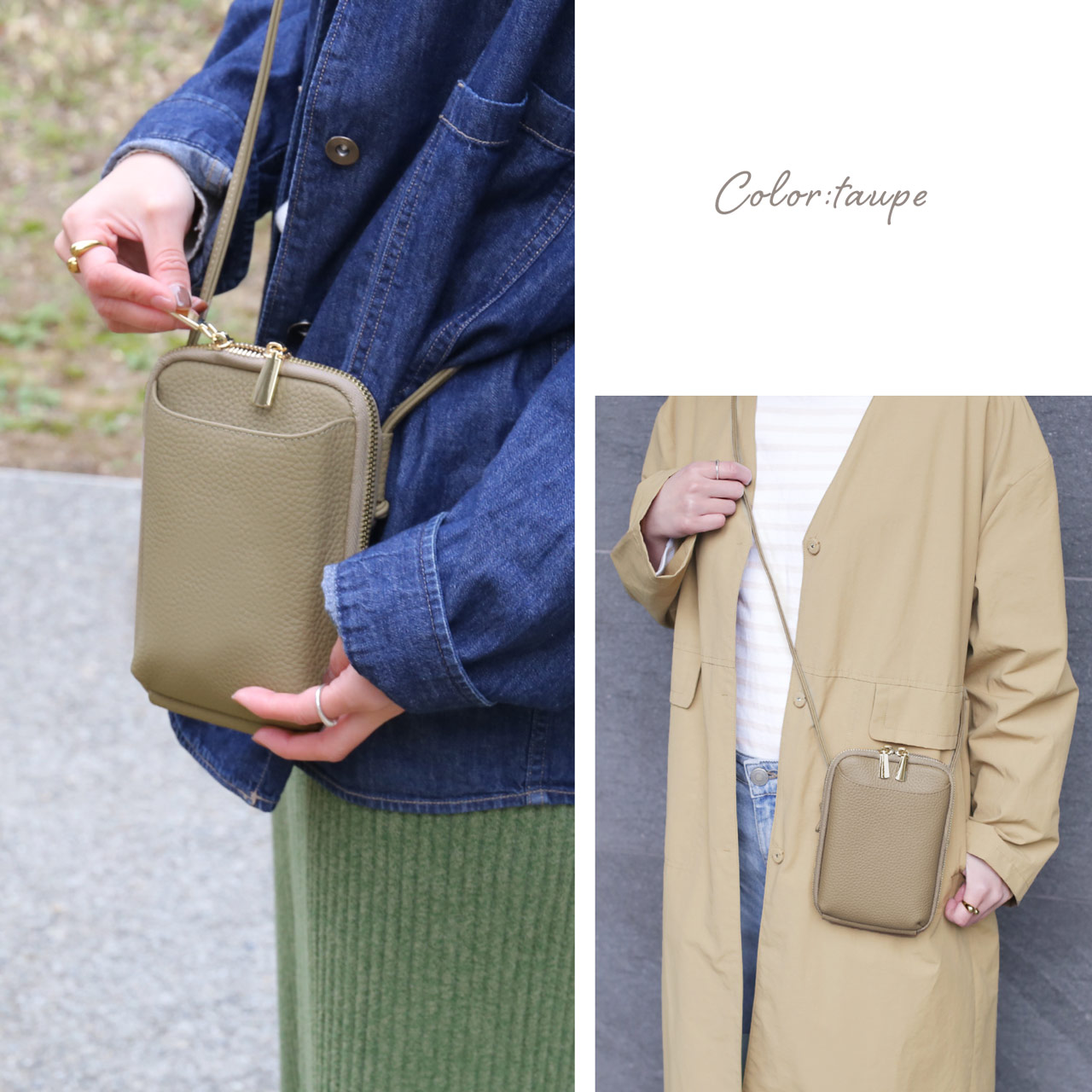 Mia Borsa 財布 スマホ ショルダー お財布ショルダー