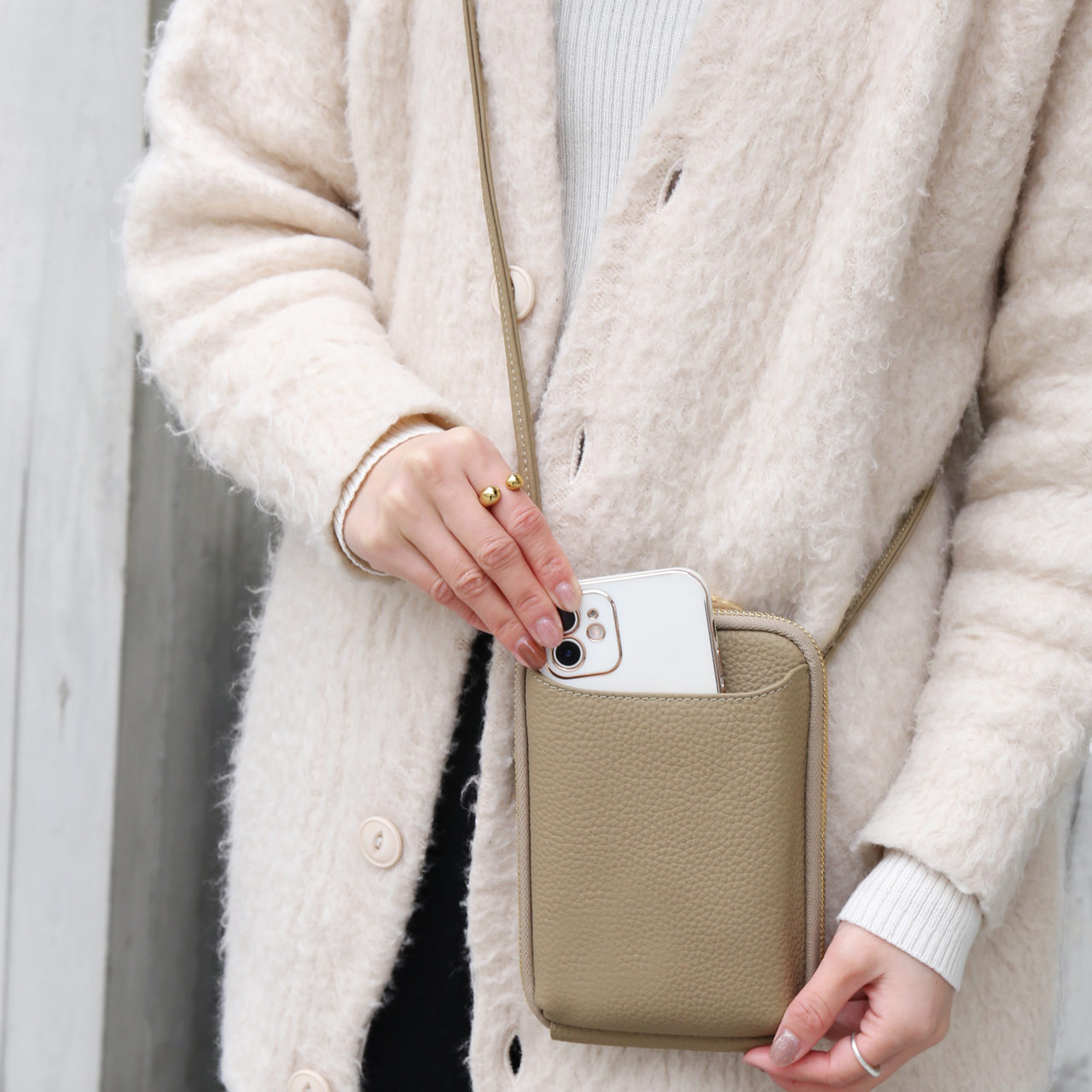 Mia Borsa 財布 スマホ ショルダー お財布ショルダー