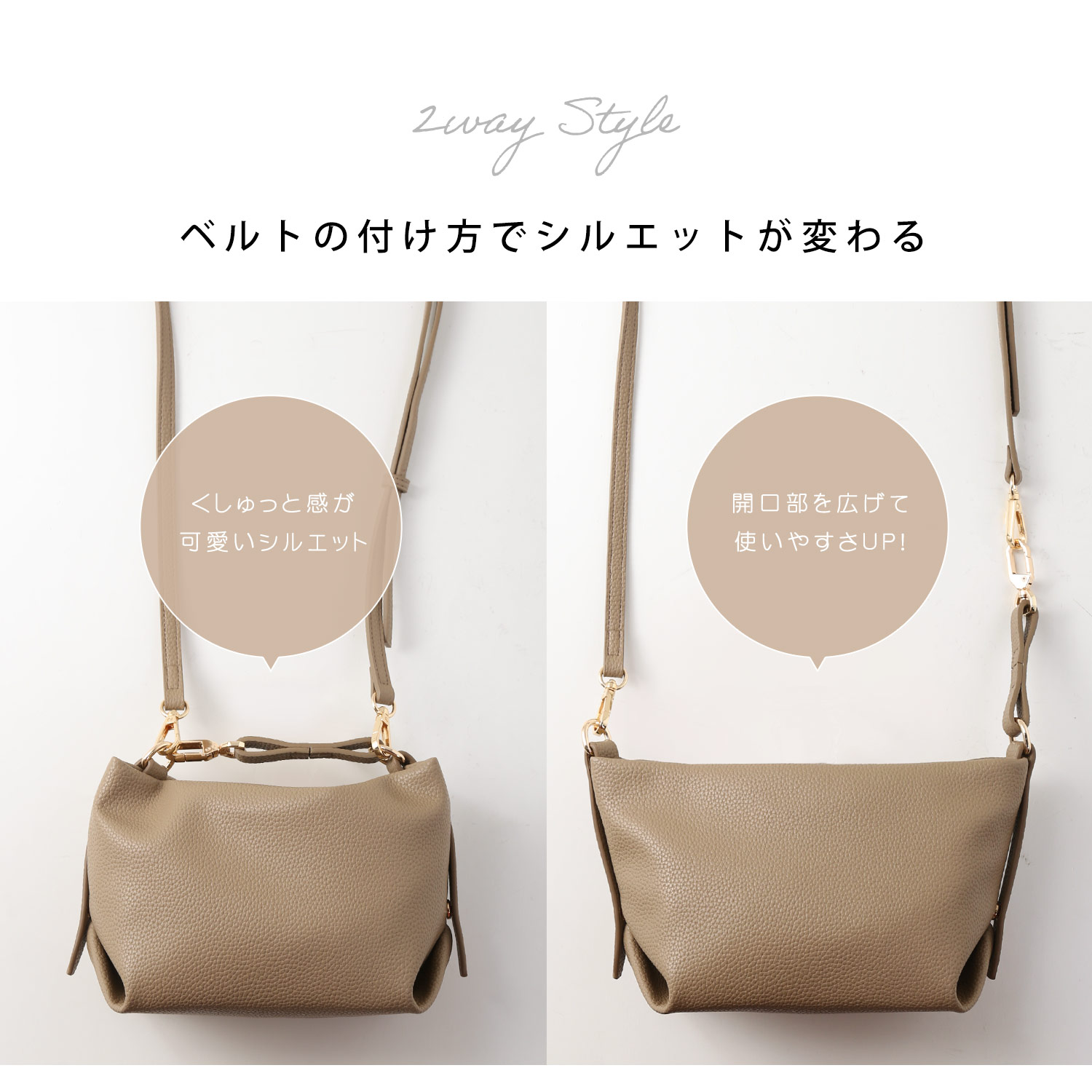 Mia Borsa ミニ ショルダーバッグ レディース 斜めがけ ミニ