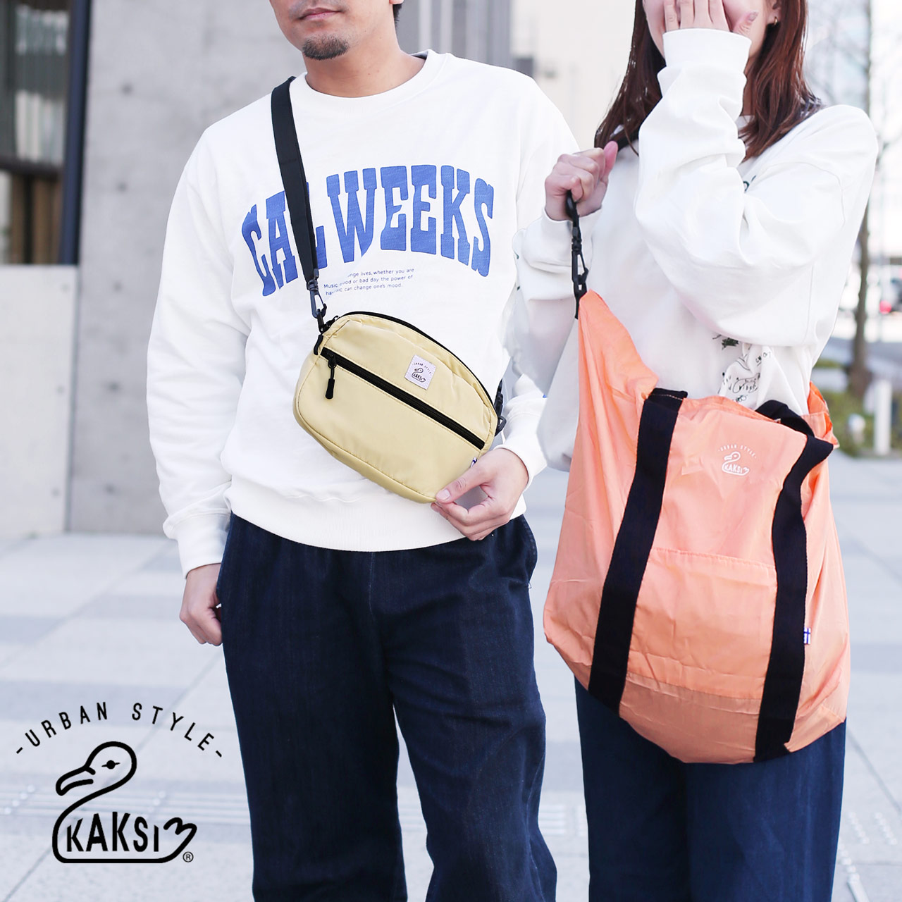 KAKSI（カクシ） ショルダーバッグ レディース 2way 斜めがけバッグ