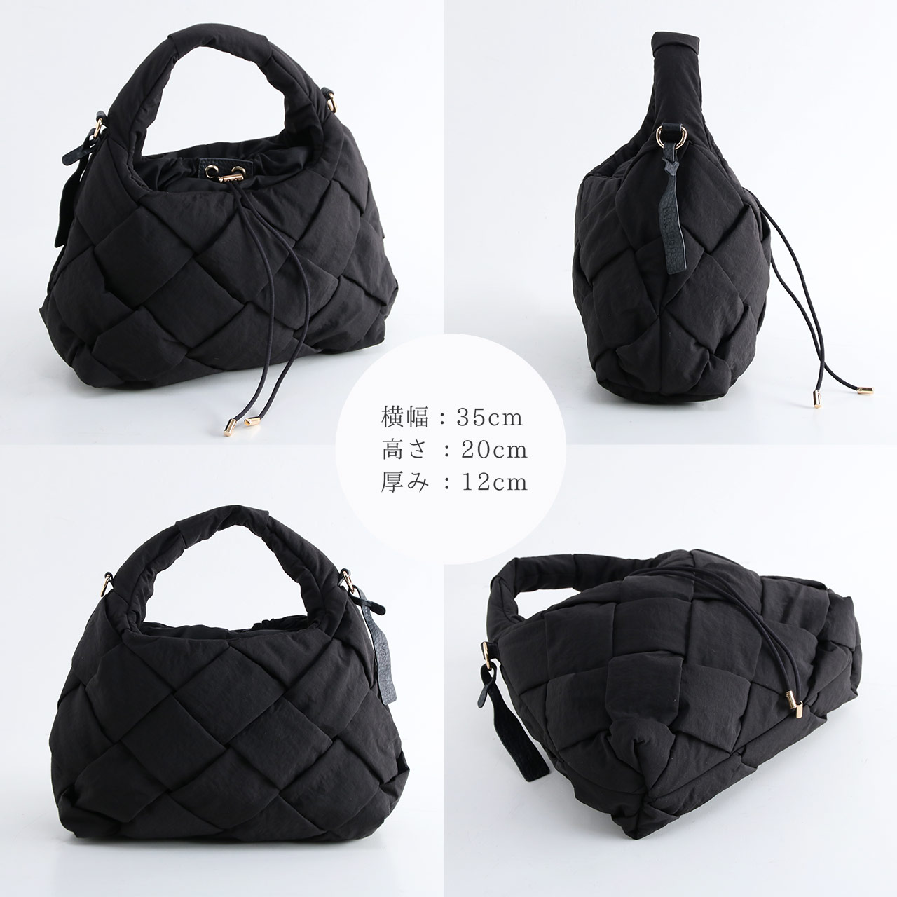 Mia Borsa（ミアボルサ） 2wayバッグ レディース 軽量 ナイロン