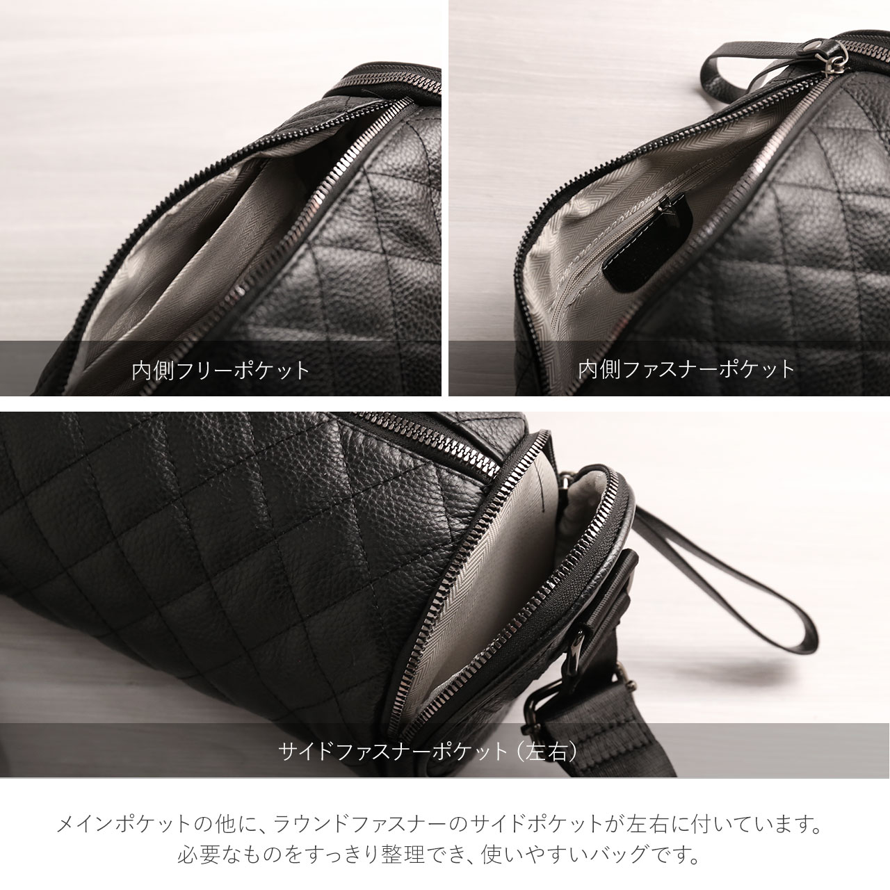 sankyo shokai（三京商会） ショルダーバッグ レディース 本革 ロール