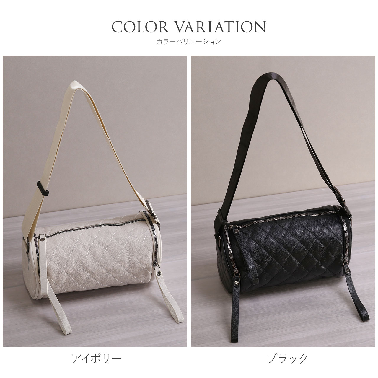 本革 ロール ショルダー バッグ 牛革 ドラムバッグ キルティング sankyo shokai ショルダーバッグ レディース 本革 ロール バッグ