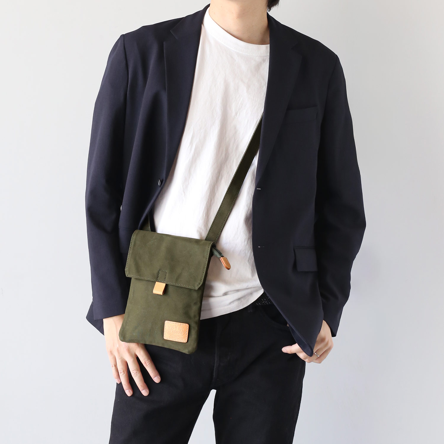 sankyo shokai（三京商会） 日本製 サコッシュ 豊岡製 Pistache