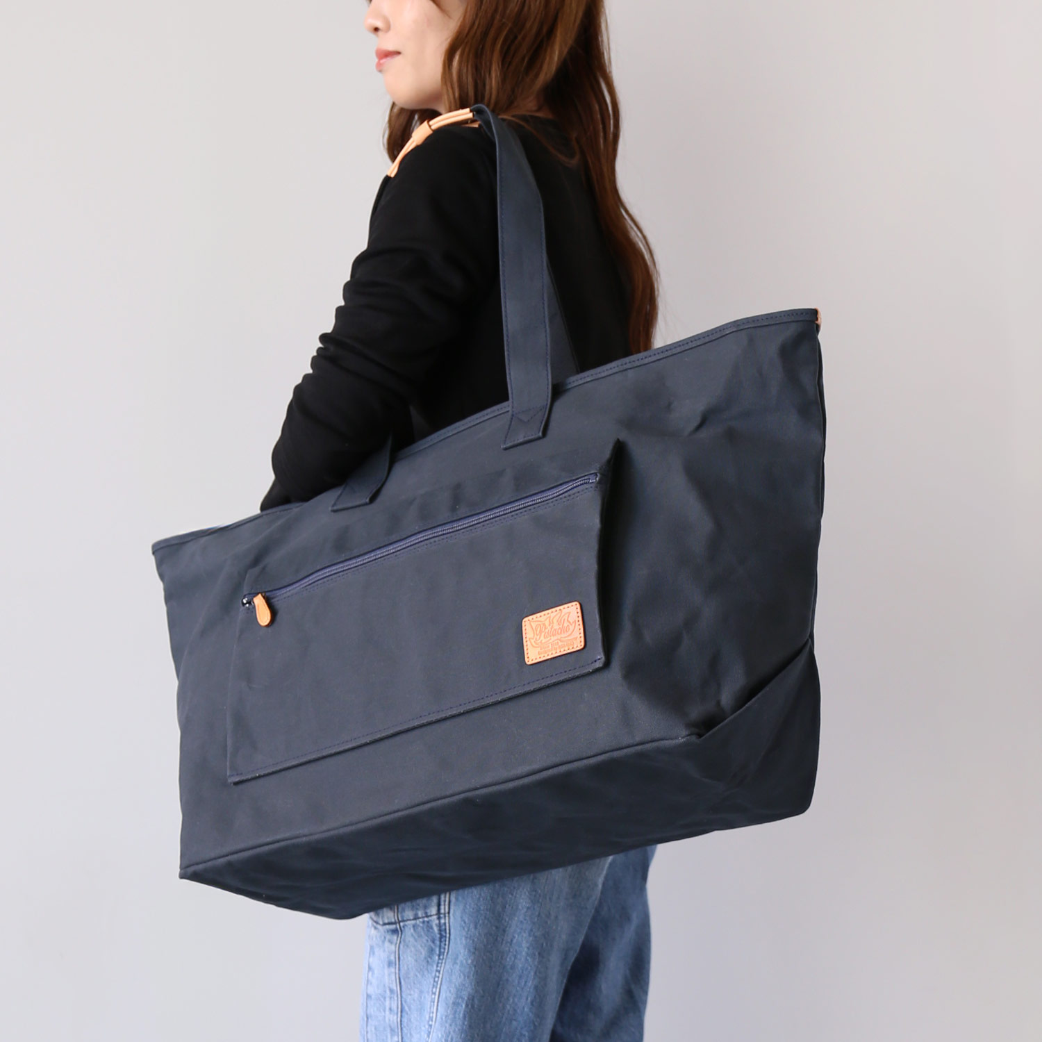 sankyo shokai（三京商会） トートバッグ ファスナー付き 50L 旅行