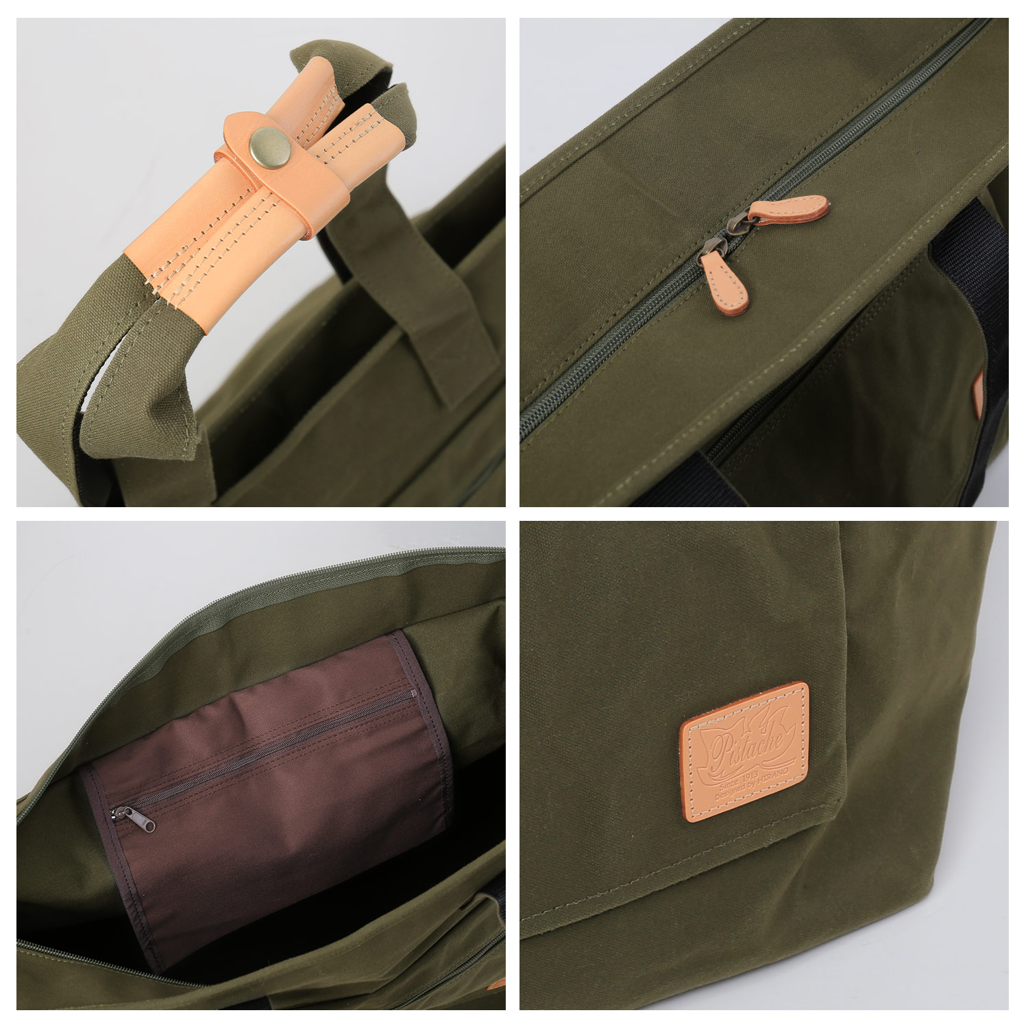 sankyo shokai（三京商会） 日本製 トートバッグ 50L 豊岡製 Pistache