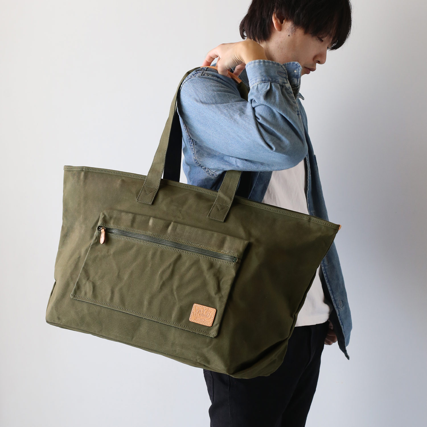 sankyo shokai（三京商会） 日本製 トートバッグ 50L 豊岡製 Pistache