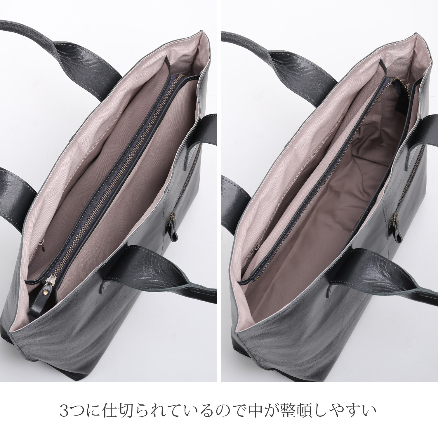 トートバッグ レディース 大きめ 大容量 A4 PC 旅行バッグ レザー 本革 トート jamale ブランド バッグ 旅行バッグ 通勤 通学 ビジネスバッグ (07000653r)の画像