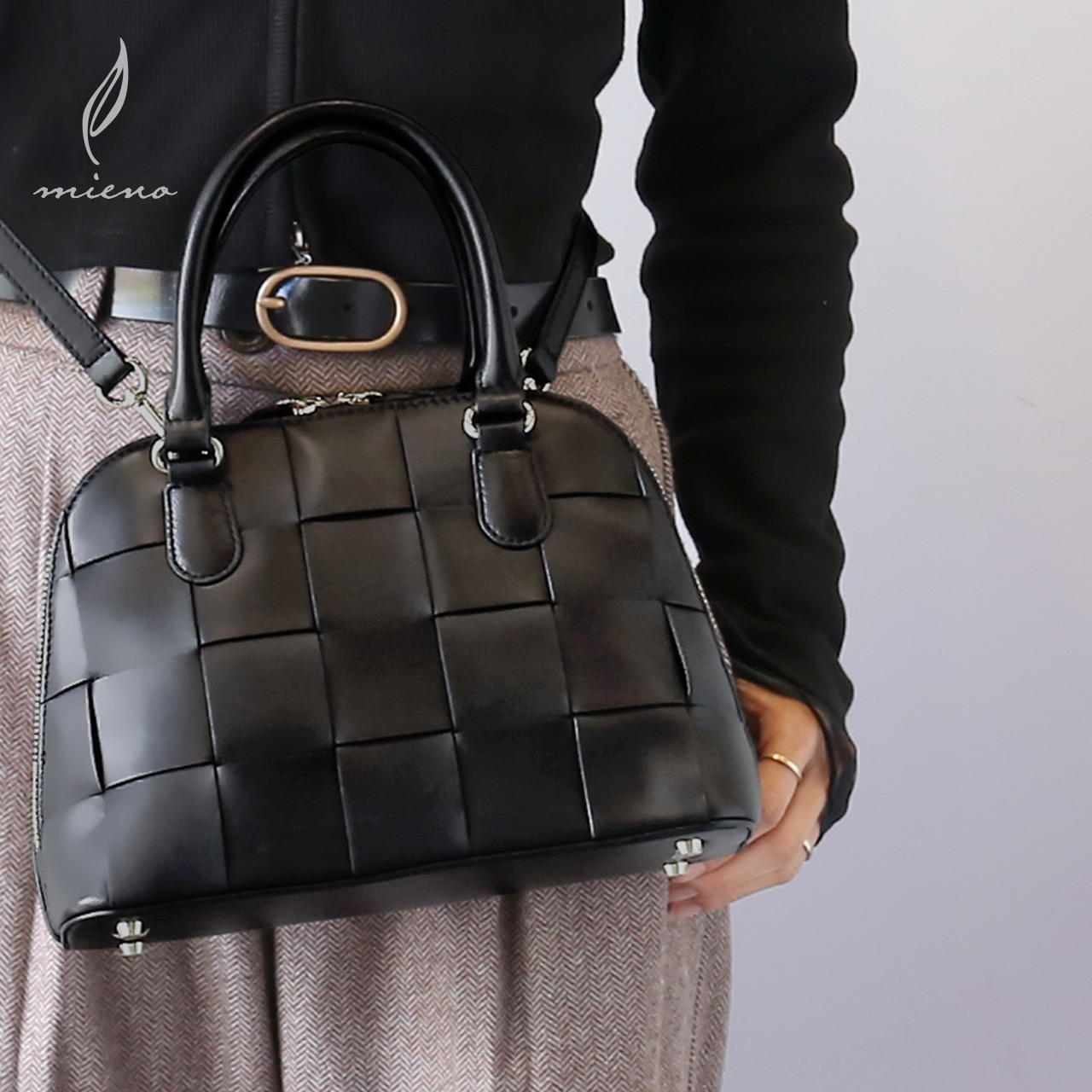 sankyo shokai（三京商会） ハンドバッグ 本革 ショルダーバッグ