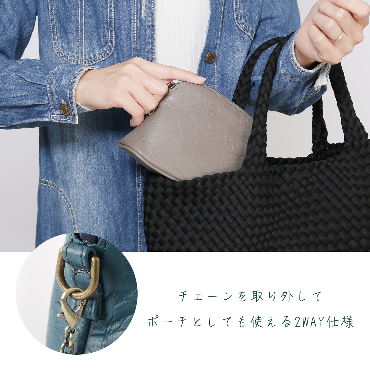 Jamale（ジャマレ） ミニショルダーバッグ バッグ 本革 牛革 斜め掛け