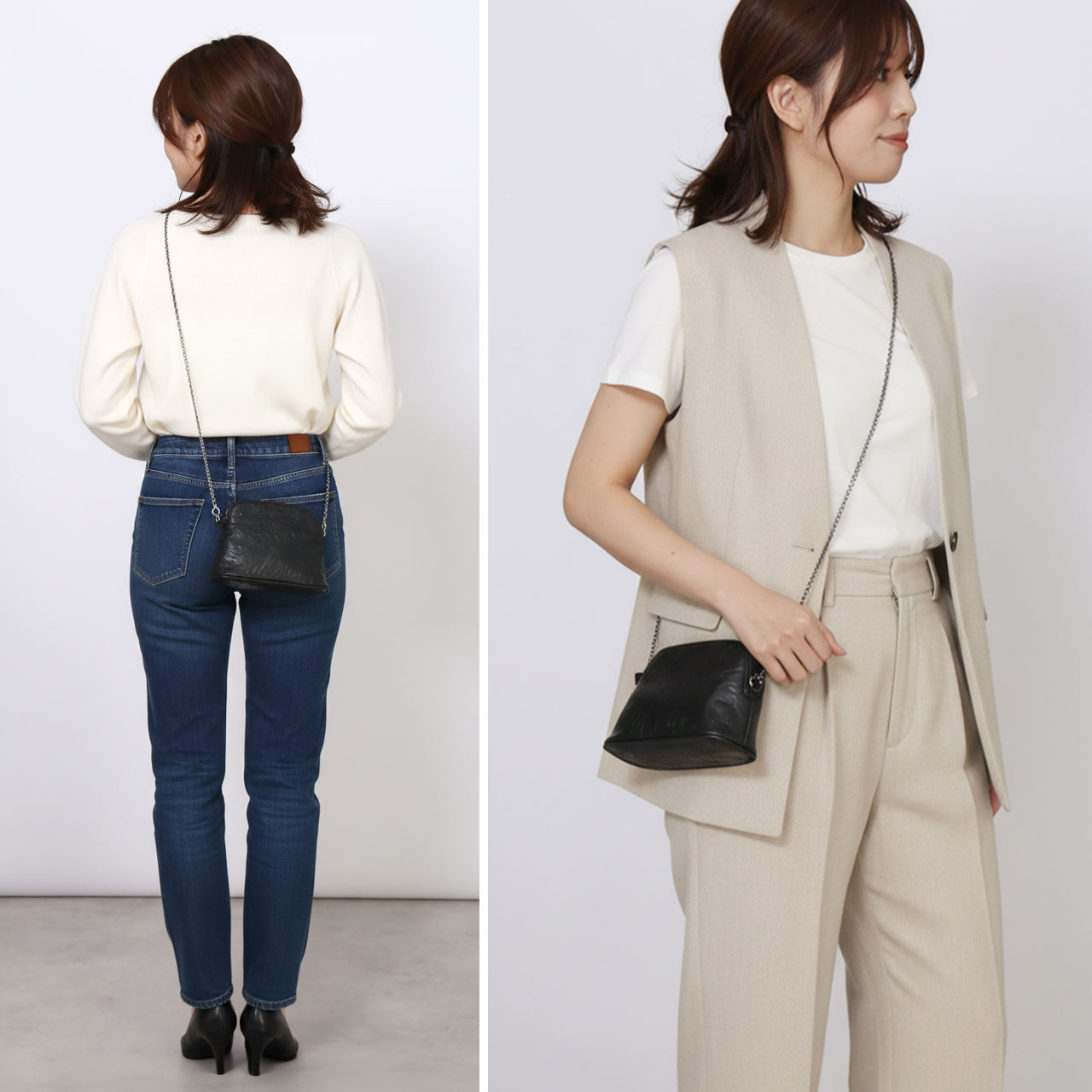 Jamale（ジャマレ） ミニショルダーバッグ バッグ 本革 牛革 斜め掛け