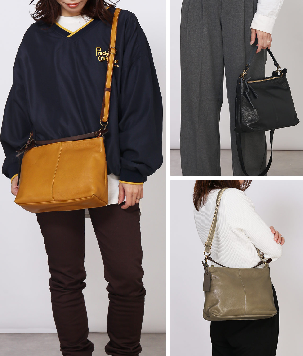 本革 2wayバッグ 斜め掛けバッグ 2way HALEINE 日本製 たつのレザー オイルレザー ショルダーバッグ 牛革 軽量 小さめ 軽い レザー HALEINE（アレンヌ） 本革 2wayバッグ 斜め掛けバッグ 2way HALEINE