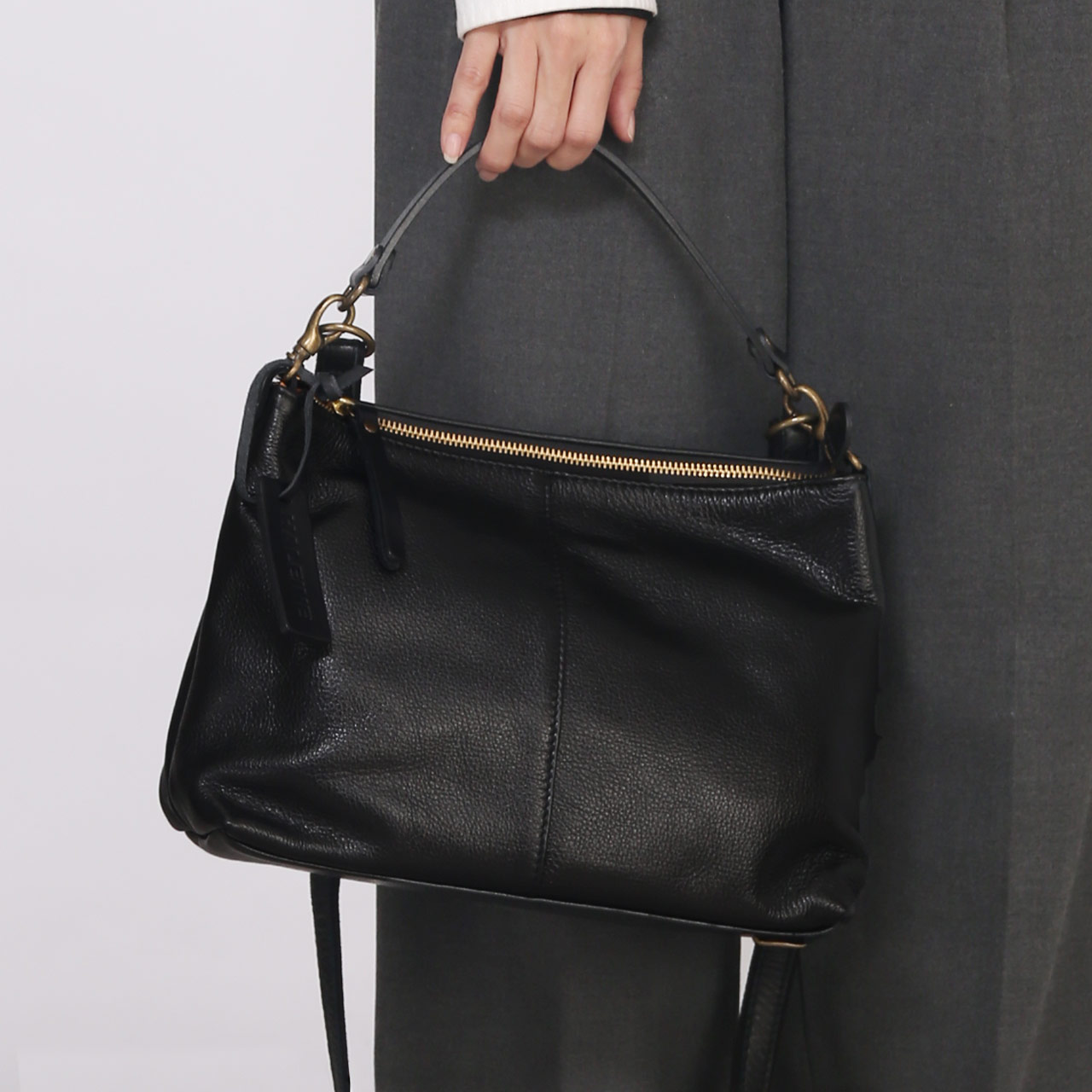 HALEINE（アレンヌ） 本革 2wayバッグ 斜め掛けバッグ 2way HALEINE