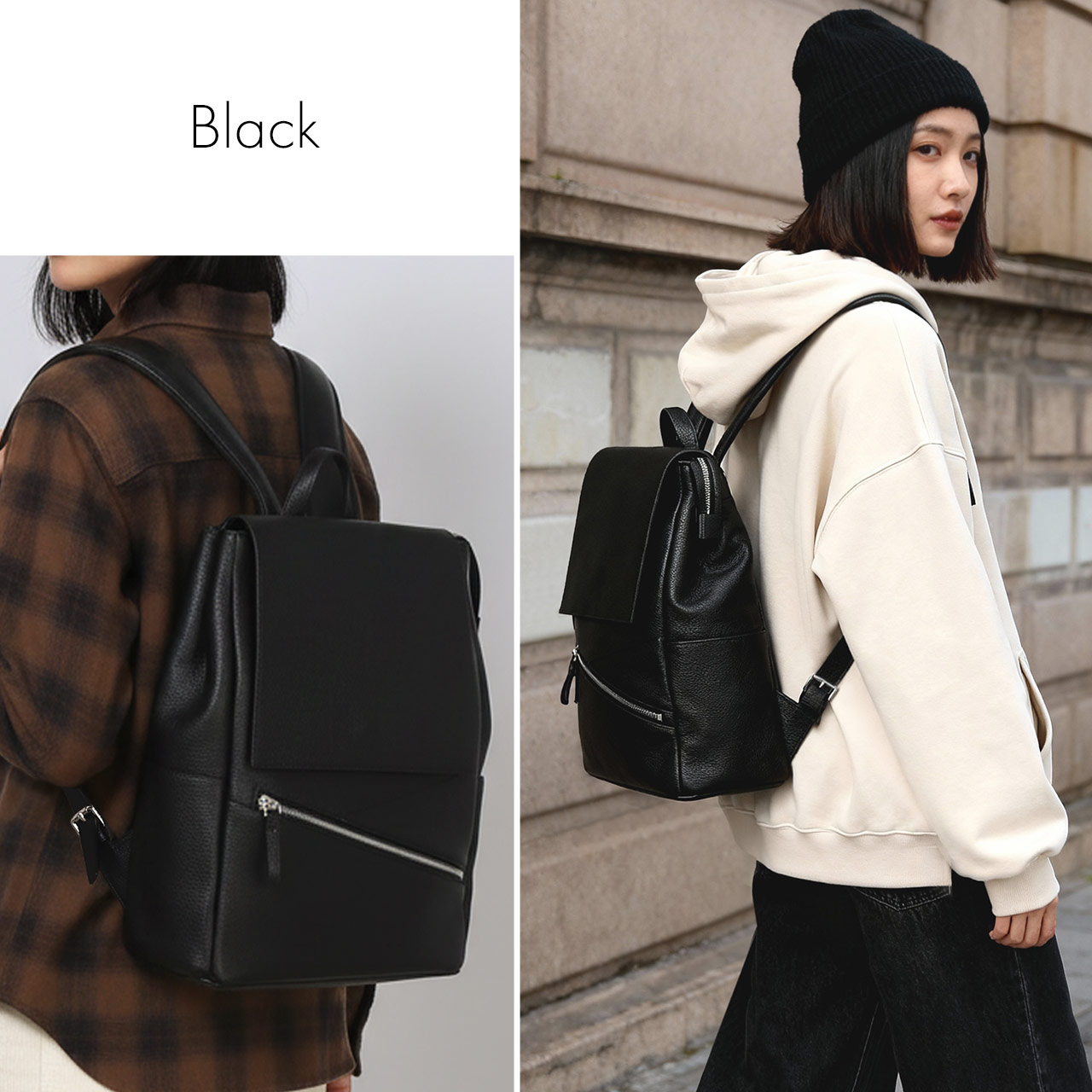 mieno（ミエノ） リュック レディース バッグ 本革 大人 リュック 牛革