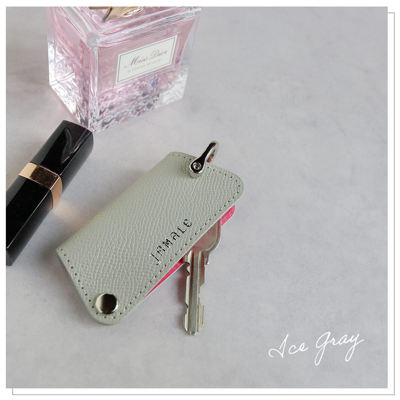 jamale 本革 キーケース