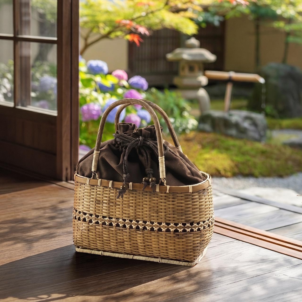 sankyo shokai（三京商会） かごバッグ レディース 竹製 トートバッグ