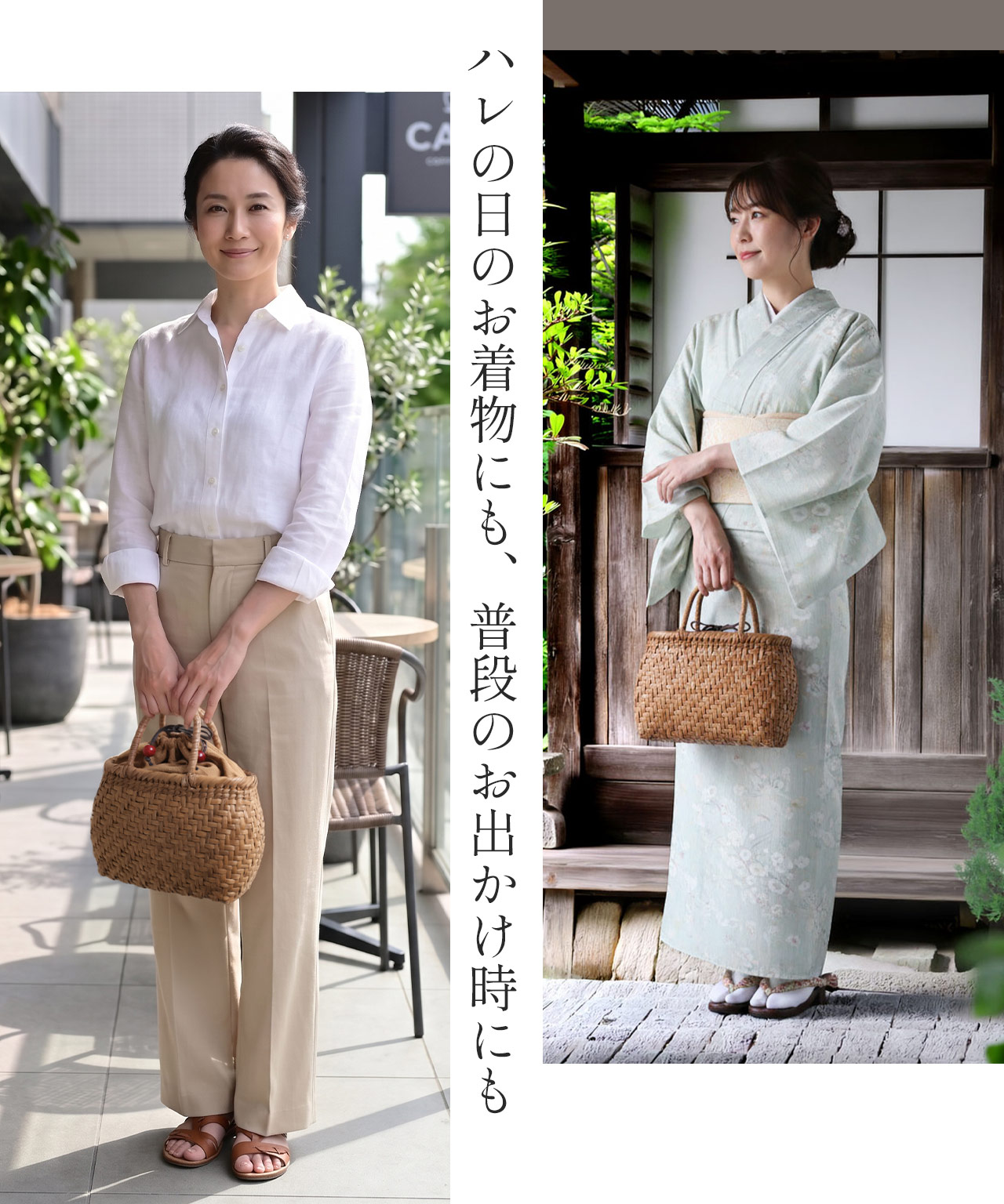 15%offクーポン]かごバッグ レディース 山葡萄 網代編み トートバッグ