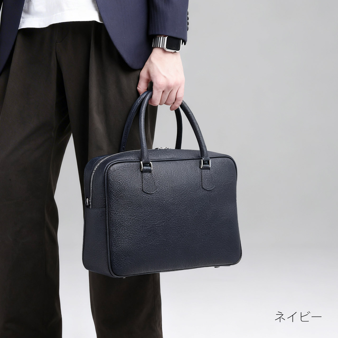 HALEINE（アレンヌ） ブリーフケース 本革 ビジネスバッグ メンズ