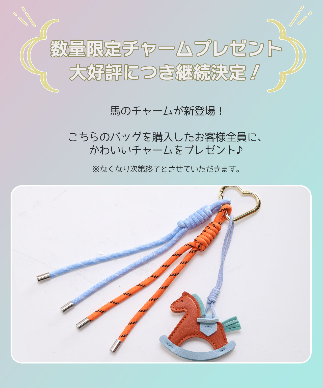 バッグチャーム プレゼント メッシュ トートバッグ