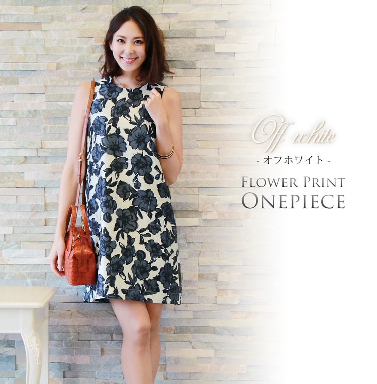 sankyo shokai（三京商会） パーティードレス 花柄 フラワープリント