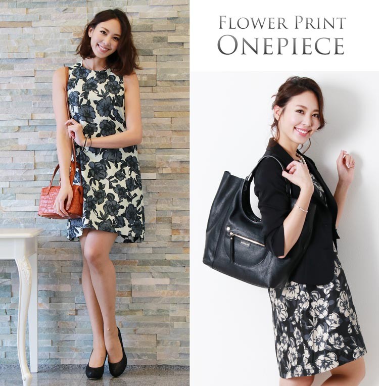 sankyo shokai(三京商会) パーティードレス 花柄 フラワープリント sankyo shokai(三京商会) パーティードレス 花柄 フラワープリント