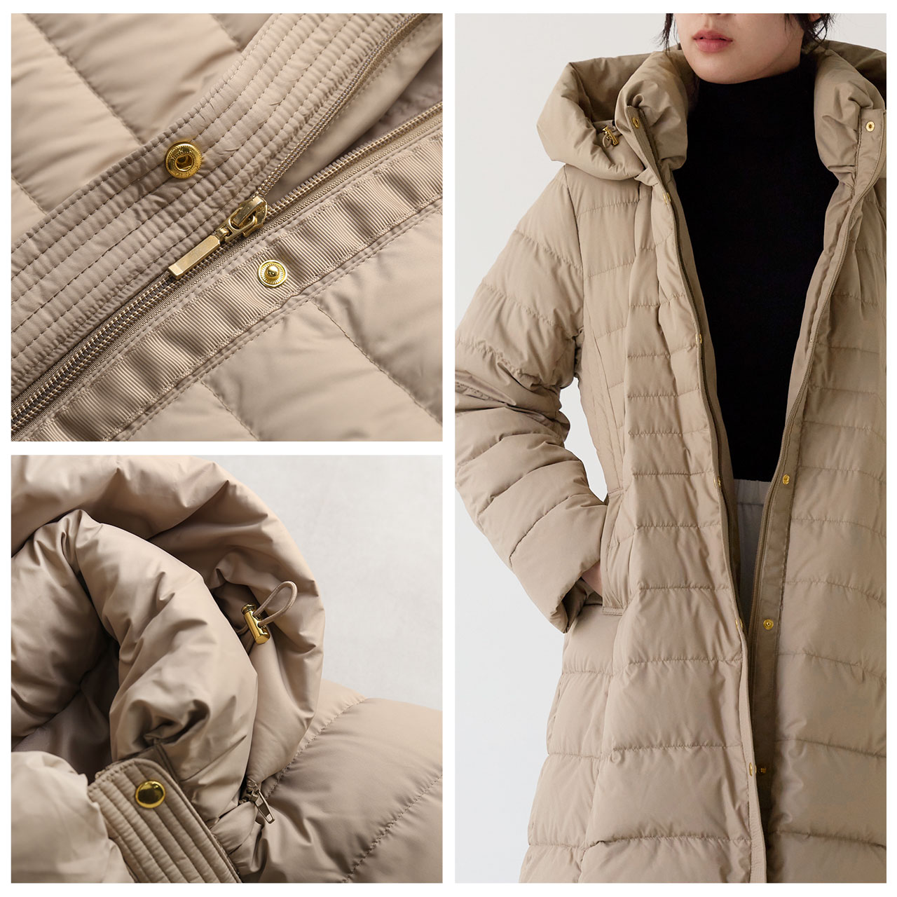 Filomo（フィローモ） ダウンコート レディース きれいめ 軽量 ライト