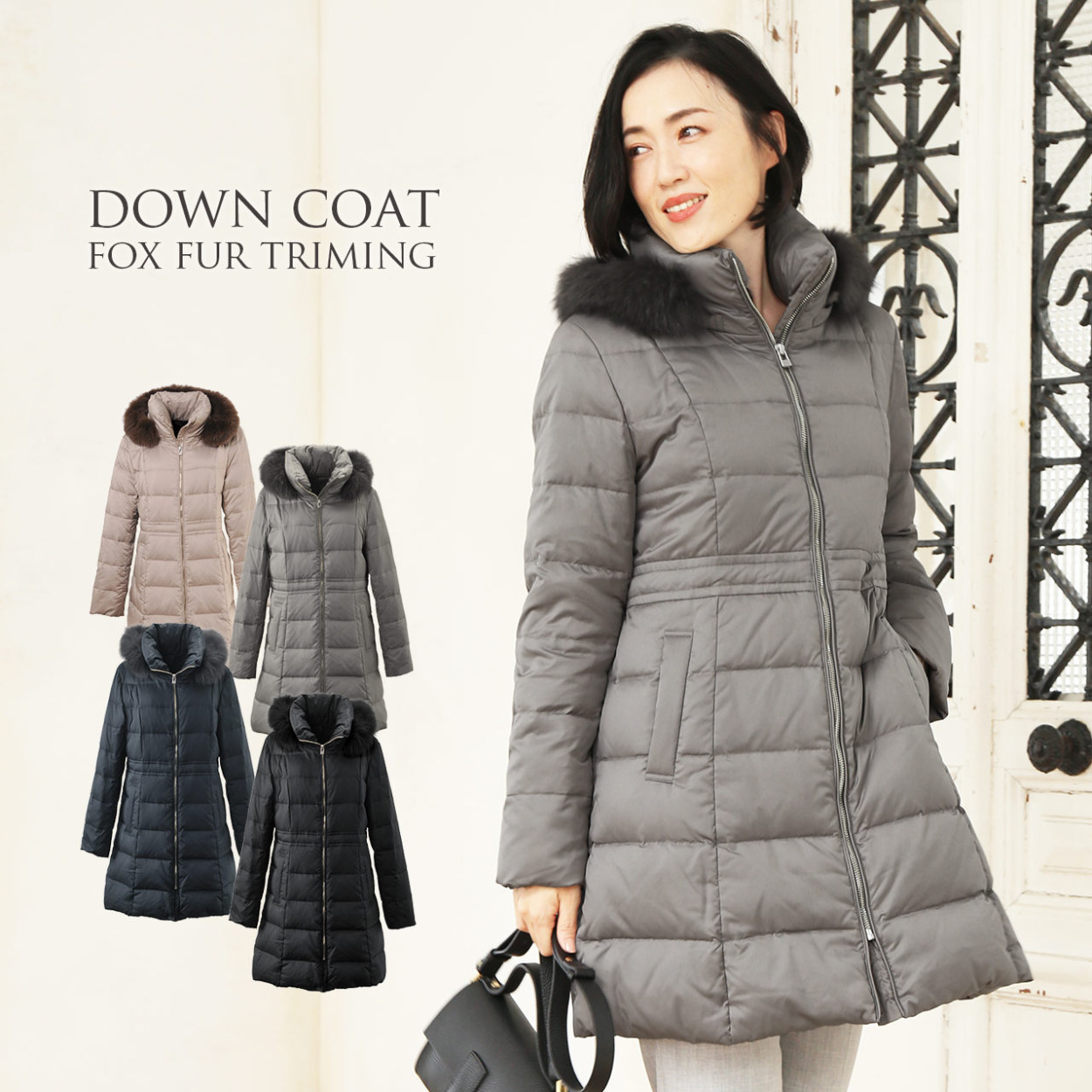 メンズバッ ダウンコート ギフト r クリスマス Sankyo Shokai 三京商会 通販 Paypayモール レディース フォックス ファー フード付き レディースダウン レディース イテムを Rafkaup Is