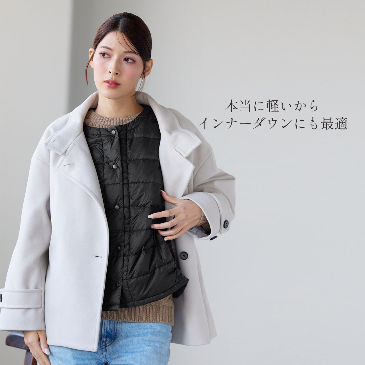 Filomo（フィローモ） ダウンベスト レディース ライトダウン