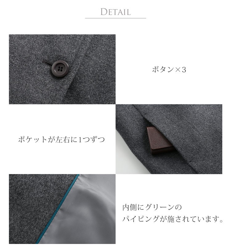 カシミヤ混 コート カシミヤブレンドウール フード付き アウター フーディー レディース ダブル (No.08000177r) 爆買 | Filomo | 12